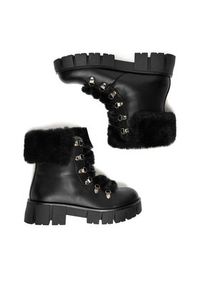 DeeZee Trzewiki 90190-6 Czarny. Kolor: czarny. Materiał: syntetyk, materiał #3