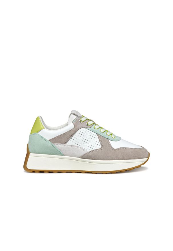 Trenerzy damscy Geox Amabel A. Kolor: szary, biały, wielokolorowy