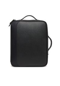 Emporio Armani Torba na laptopa EM001782 AF13670 UC001 Czarny. Kolor: czarny. Materiał: skóra