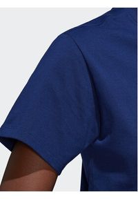 Adidas - adidas T-Shirt HK5176 Granatowy Regular Fit. Kolor: niebieski. Materiał: bawełna #8