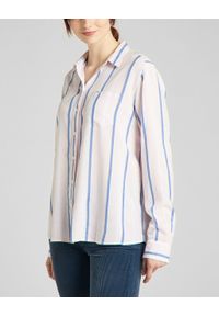 Lee - LEE ONE POCKET SHIRT DAMSKA KOSZULA DŁUGI RĘKAW PALE LILAC L45TXDSU 112140167. Długość rękawa: długi rękaw. Długość: długie #1