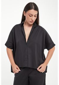 Max Mara Beachwear - Koszula damska z krótkim rękawem Pittura MAX MARA BEACHWEAR. Długość rękawa: krótki rękaw. Długość: krótkie #1