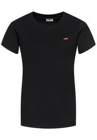 Levi's® T-Shirt Original Tee 56605-0009 Czarny Regular Fit. Kolor: czarny. Materiał: bawełna