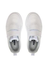 Puma Sneakersy Courtflex v2 V Ps 371543 04 Biały. Kolor: biały. Materiał: skóra