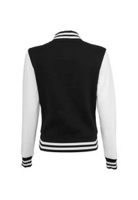 BUILD YOUR BRAND - Kurtka Damska Typu Varsity. Kolor: biały, wielokolorowy, czarny