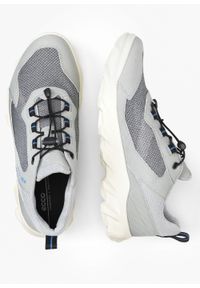 ecco - Buty outdoorowe męskie ECCO MX M LOW BREATHRU. Nosek buta: otwarty. Kolor: szary. Materiał: syntetyk, materiał #2
