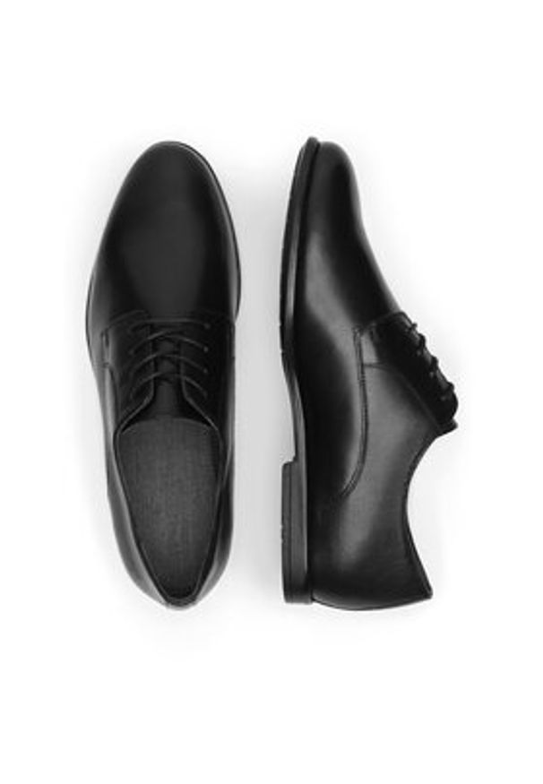 Lasocki Półbuty KONGO-12 MI08 Czarny. Kolor: czarny. Materiał: skóra