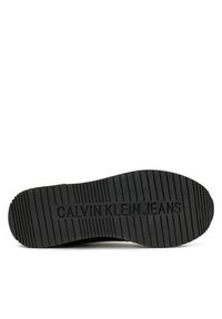 Calvin Klein Jeans Sneakersy Runner Laceup Low Mix Mg YW0YW01798 Czarny. Kolor: czarny. Materiał: skóra #5