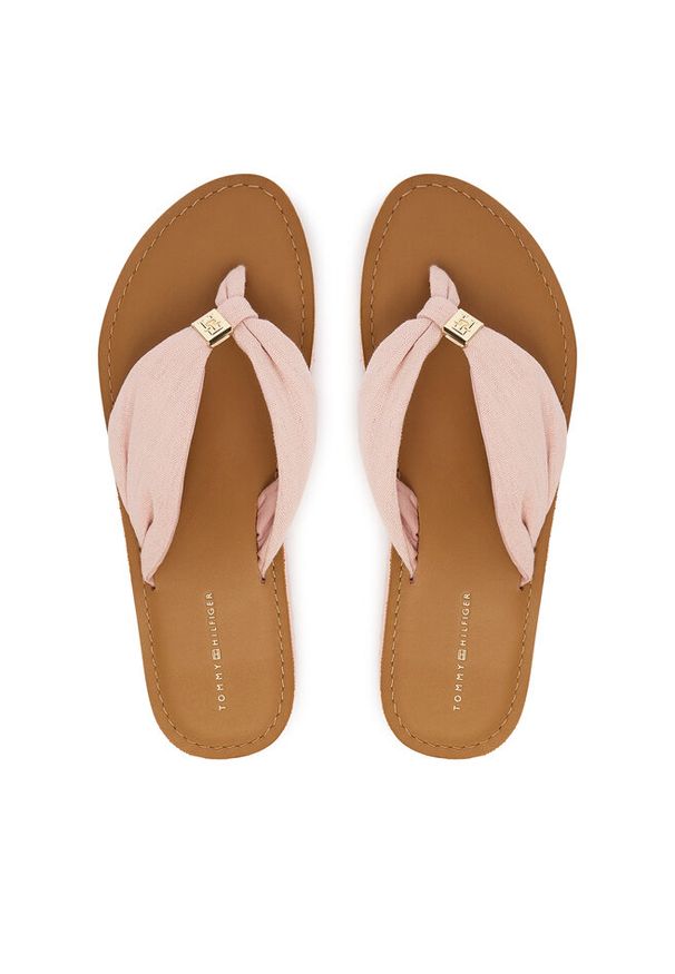 TOMMY HILFIGER - Japonki Tommy Hilfiger. Kolor: różowy