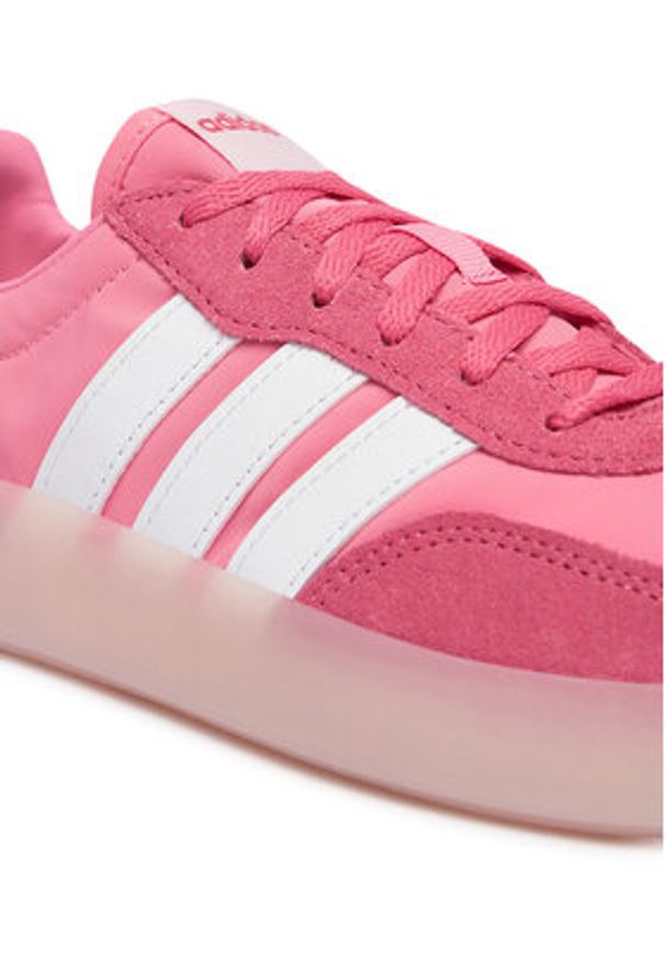 Adidas - adidas Sneakersy Barreda Decode KI8614 Różowy. Kolor: różowy. Materiał: skóra, zamsz