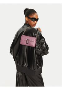 MARC JACOBS - Marc Jacobs Torebka The Rhinestone J Marc Mini Shoulder Bag H912M06RE22 Różowy. Kolor: różowy #1