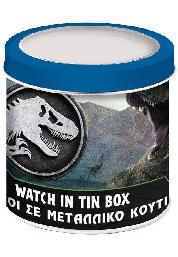 Pulio - Zegarek analogowy w puszce Jurracis. Rodzaj zegarka: analogowe