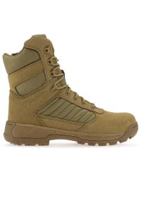 Buty Bates Tactical Sport 2 E03181 - brązowe. Zapięcie: zamek. Kolor: brązowy. Materiał: zamsz, poliester, skóra, guma. Szerokość cholewki: normalna. Sport: turystyka piesza