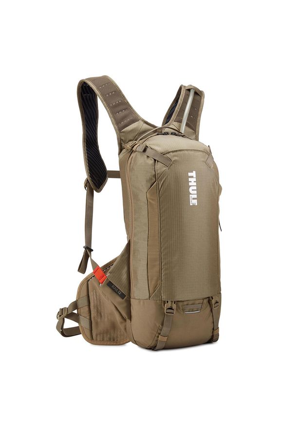THULE - Plecak rowerowy Thule Rail Bike Hydration 12L - covert. Kolor: zielony