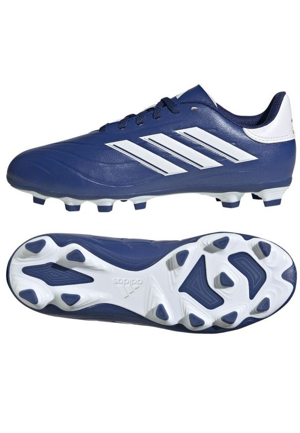 Adidas - Buty adidas Predator Accuracy.3 Ll Fg Jr IF2266 niebieskie. Kolor: niebieski. Materiał: materiał. Szerokość cholewki: normalna