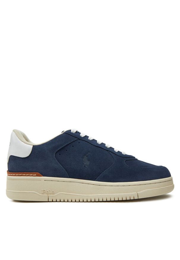 Polo Ralph Lauren Sneakersy 809940315001 Niebieski. Kolor: niebieski. Materiał: zamsz, skóra