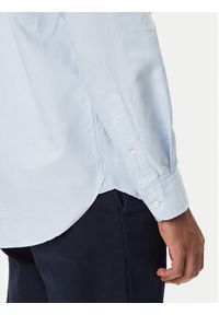 TOMMY HILFIGER - Tommy Hilfiger Koszula MW0MW40716 Błękitny Regular Fit. Kolor: niebieski. Materiał: bawełna #3