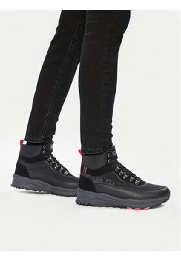 Napapijri Trapery Vertic NP0A4IKM Czarny. Kolor: czarny. Materiał: materiał