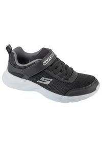 skechers - Buty sportowe Sneakersy chłopięce, Dynamatic. Kolor: czarny. Model: Skechers Sport. Sport: turystyka piesza