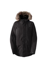 Kurtka turystyczna zimowa męska The North Face M Arctic Parka GTX. Kolor: czarny. Sezon: zima