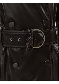 Patrizia Pepe Płaszcz przejściowy 8O0078/E030-K103 Czarny Regular Fit. Kolor: czarny. Materiał: syntetyk #6