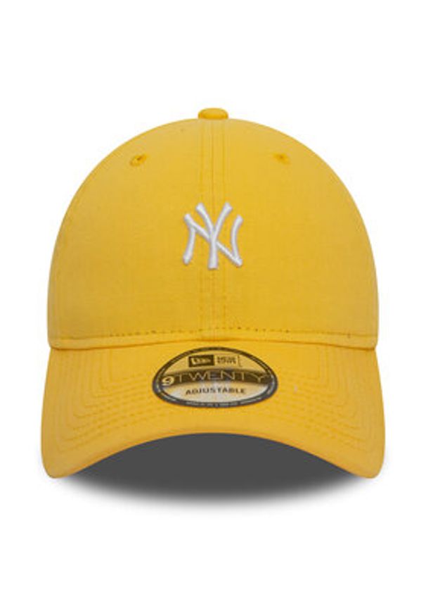 New Era Czapka z daszkiem Style Activist 920 Nyy 60435111 Żółty. Kolor: żółty. Materiał: materiał