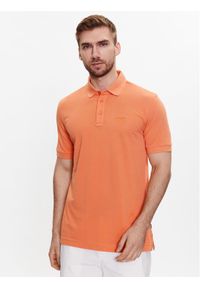 JOOP! Polo 30036083 Pomarańczowy Modern Fit. Typ kołnierza: polo. Kolor: pomarańczowy