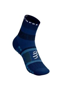 Skarpety Compressport Fast Hiking Socks. Kolor: niebieski