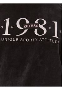 Guess Bluza Aleta V3BQ01 KBC00 Czarny Regular Fit. Kolor: czarny. Materiał: syntetyk #3