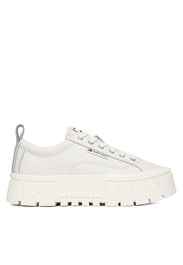 Sneakersy Tommy Jeans. Kolor: biały