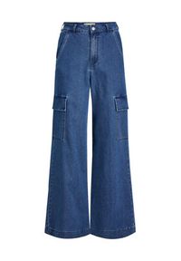 JJXX Jeansy 12241211 Niebieski Wide Leg. Kolor: niebieski #8