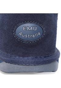 EMU Australia Śniegowce Wallaby Mini K10103 Granatowy. Kolor: niebieski. Materiał: zamsz, skóra