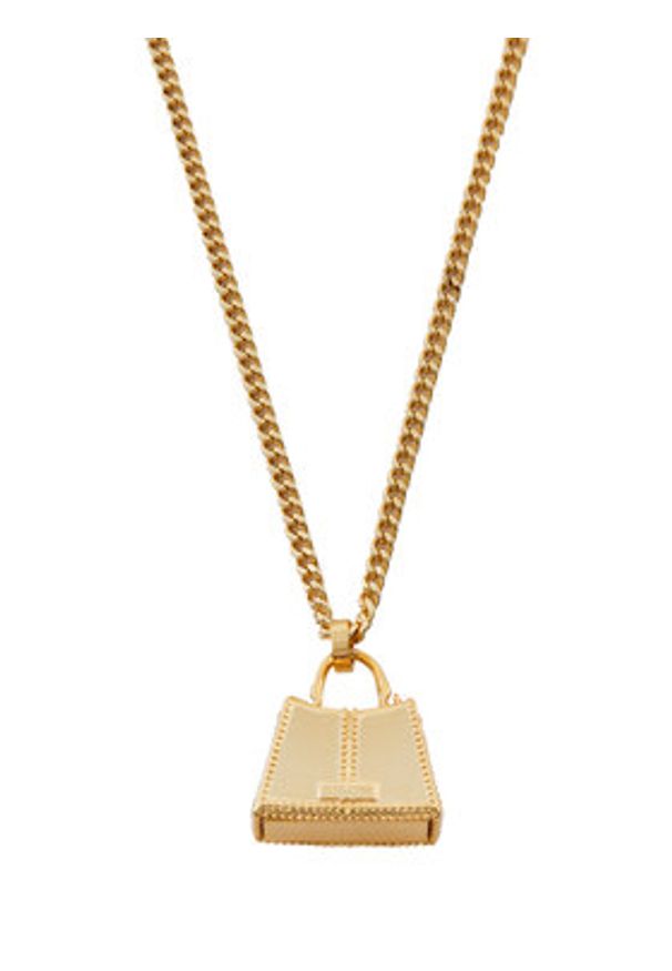 MARC JACOBS - Marc Jacobs Naszyjnik The St. Marc Cuban-Link Chain Necklace 2F3JNC001J37 Złoty. Materiał: metalowe. Kolor: złoty