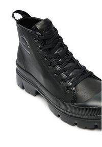 Karl Lagerfeld - KARL LAGERFELD Trapery KL25234 Czarny. Kolor: czarny. Materiał: skóra #6