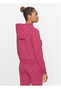 Guess Bluza V3BQ18 K7ON1 Różowy Regular Fit. Kolor: różowy. Materiał: bawełna