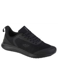 4f - Buty 4F Circle Sneakers M 4FMM00FSPOM026-20S czarne. Okazja: na co dzień. Kolor: czarny. Materiał: materiał, guma. Szerokość cholewki: normalna #3