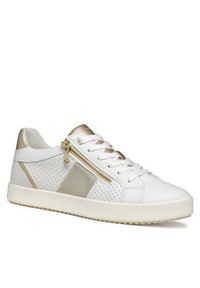 Geox Sneakersy D Blomiee D366HE 05422 C1352 Biały. Kolor: biały. Materiał: skóra