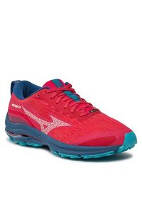 Mizuno Buty do biegania Wave Rider Gtx J1GD2279 Bordowy. Kolor: czerwony. Materiał: materiał. Model: Mizuno Wave