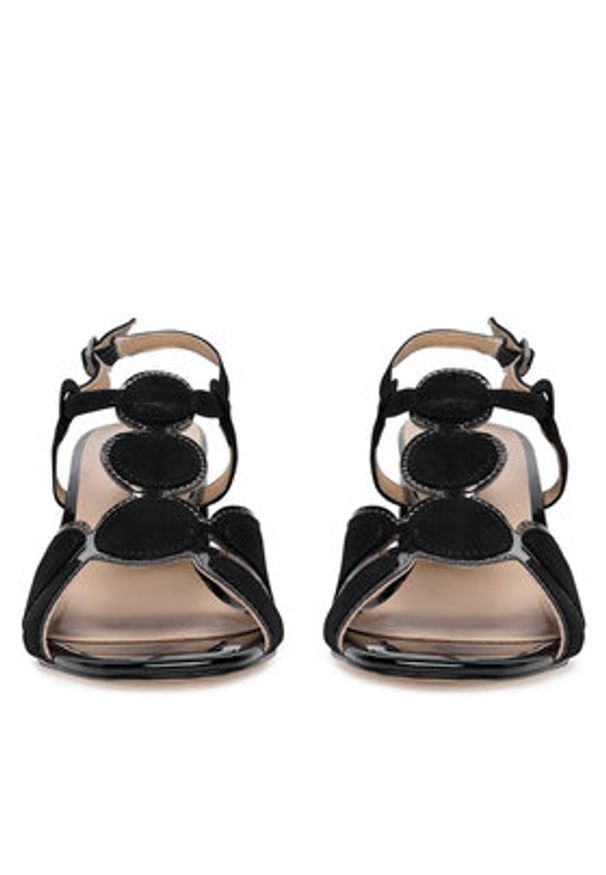 Lasocki Sandały WYL3454-7Z Czarny. Kolor: czarny. Materiał: skóra