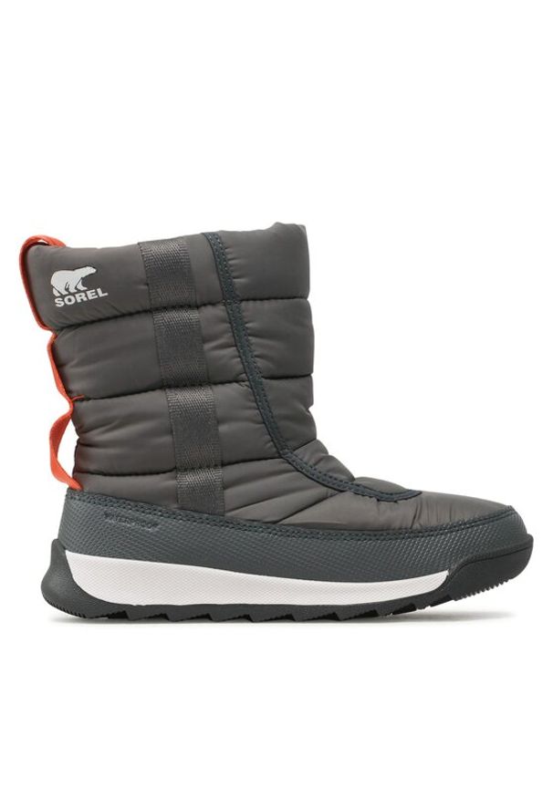 sorel - Sorel Śniegowce Youth Whitney™ II Puffy Mid Wp NY3873-054 Szary. Kolor: szary. Materiał: materiał