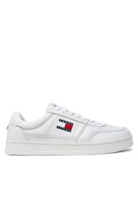 Tommy Jeans Sneakersy Tjm The Greenwich New Ess EM0EM01574 Biały. Kolor: biały. Materiał: skóra #1