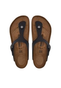 Birkenstock Japonki Gizeh Bs 845251 Czarny. Kolor: czarny. Materiał: skóra #5