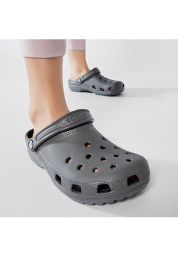Crocs Klapki Classic 10001 Szary. Kolor: szary