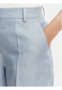 Weekend Max Mara Spodnie materiałowe Malizia 2615131112 Niebieski jasny Regular Fit. Kolor: niebieski. Materiał: len #5