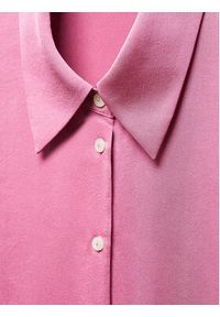 mango - Mango Koszula Ideale 67034044 Różowy Regular Fit. Kolor: różowy. Materiał: syntetyk #7