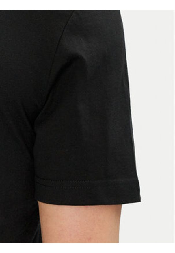Jack & Jones - Jack&Jones T-Shirt Detroit 12268441 Czarny Relaxed Fit. Kolor: czarny. Materiał: bawełna