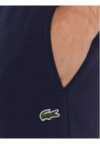 Lacoste Spodnie dresowe XH9610 Granatowy Regular Fit. Kolor: niebieski. Materiał: bawełna #3