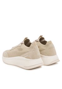 BOSS Sneakersy TTNMEVO 50536413 Beżowy. Kolor: beżowy. Materiał: materiał #3