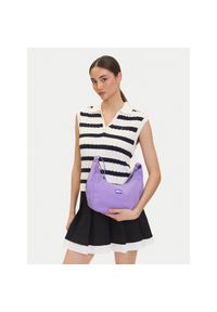 Torebka Tommy Jeans. Kolor: fioletowy #1