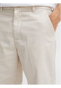 !SOLID - Solid Spodnie materiałowe 21107039 Beżowy Regular Fit. Kolor: beżowy. Materiał: bawełna #3
